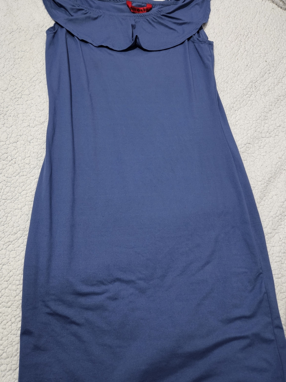 Hot Kiss Sleeveless Chemise in Blue
